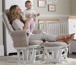 Кресло-качалка "Tutti Bambini GC35" с пуфом - фото 2760