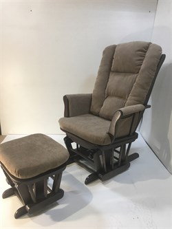 Кресло-качалка  Глайдер 1804/1805 с пуфом - фото 5261