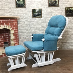 Кресло-качалка «Arsiel» с пуфом - фото 5625