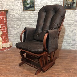 Кресло-качалка "Dondolo-1" с пуфом - фото 5847