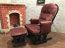 Кресло-качалка «Arsiel» с пуфом - фото 5857