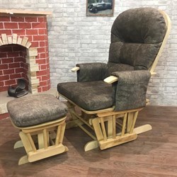 Кресло-качалка «Arsiel» с пуфом - фото 5864